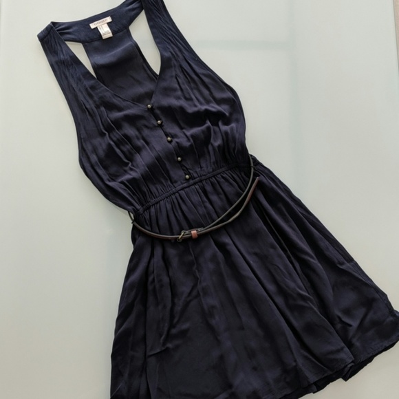 Forever 21 Button-Front Mini Dress - Picture 2 of 6